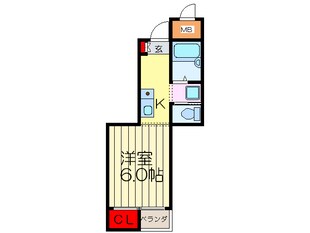 宮之阪ハイツ参番館の物件間取画像